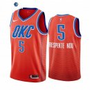 Camiseta NBA de Luguentz Dort Respekte Nou Oklahoma City Thunder Naranja Statement 2020-21