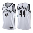 Camisetas NBA de Dante Cunningham Brooklyn Nets Blanco Association 17/18