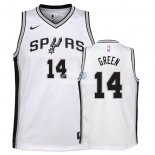 Camisetas de NBA Ninos San Antonio Spurs Danny Green Blanco Association 2018
