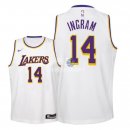 Camisetas de NBA Ninos Los Angeles Lakers Brandon Ingram Blanco Association 18/19