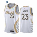 Camisetas NBA de Dallas Mavericks Carlik Jones Blanco Ciudad 2021