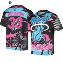 T- Shirt NBA Miami Heat Alonzo Mourning Negro