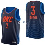 Camisetas NBA de Corey Brewer Oklahoma City Thunder Marino Statement 17/18