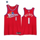 Camiseta NBA de Chauncey Billups Detroit Pistons Nike Rojo Ciudad 2020-21