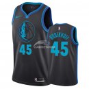 Camisetas NBA de Ryan Broekhoff Dallas Mavericks Nike Antracita Ciudad 18/19