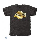 Camisetas NBA Los Angeles Lakers Negro Oro