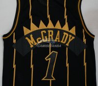 Camisetas NBA de Tracy McGrady Toronto Raptors Retro Oro Negro 1998-99