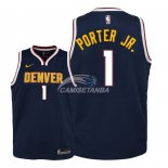 Camiseta NBA Ninos Denver Nuggets Michael Porter Jr Marino Icon 18/19