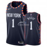 Camisetas NBA de Emmanuel Mudiay New York Knicks Nike Marino Ciudad 18/19