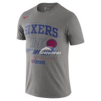 Camisetas NBA Philadelphia 76ers Nike Gris
