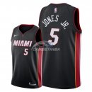 Camisetas NBA de Derrick Jones Jr Miami Heats Negro Icon 2018
