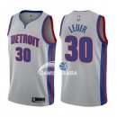 Camisetas NBA de Jon Leuer Detroit Pistons 17/18 Gris Statement