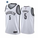 Camisetas NBA de Brooklyn Nets Bryn Forbes Nike Blanco Association 2021-22