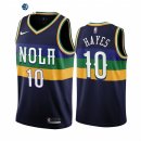 Camisetas NBA Nike New Orleans Pelicans NO.10 Jaxson Hayes Marino Ciudad 2022-23