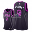 Camisetas NBA de C.J. Williams Minnesota Timberwolves Púrpura Ciudad 18/19