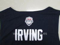 Camisetas NBA de Kyrie Irving USA 2016 Azul