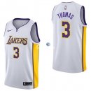 Camisetas NBA de Isaiah Thomas Los Angeles Lakers Blanco Association 17/18