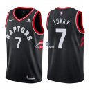 Camisetas NBA de Kyle Lowry Toronto Raptors Negro 17/18