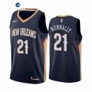 Camisetas NBA de New Orleans Pelicans James Nunnally Nike Marino Icon 2021