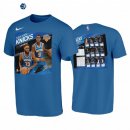 T-Shirt NBA New York Knicks Calendar Azul 2021