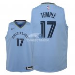 Camisetas de NBA Ninos Memphis Grizzlies Garrett Temple Azul Statement 18/19
