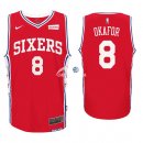 Camisetas NBA de Jahlil Okafor Philadelphia 76ers Rojo 17/18