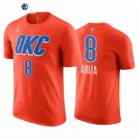 T-Shirt NBA Oklahoma City Thunder Trevor Ariza Naranja Statement 2020