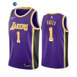 Camisetas NBA de Los Angeles Lakers Trevor Ariza Nike Purpura Statement 2021-22