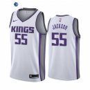 Camisetas NBA Nike Sacramento Kings NO.55 Josh Jackson Blanco Association 2022