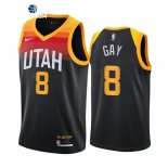 Camisetas NBA de Utah Jazz Rudy Gay Nike Negro Ciudad 2021-22