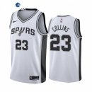 Camisetas NBA de San Antonio Spurs Zach Collins Nike Blanco Association 2021