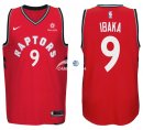Camisetas NBA de Serge Ibaka Toronto Raptors Rojo 17/18