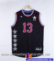 Camisetas NBA de James Harden All Star 2015 Negro