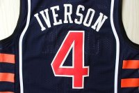 Camisetas NBA de Iverson USA 2004 Negro