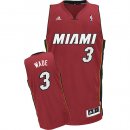 Camisetas NBA de Dwyane Wade Miami Heats Rev30 Rojo