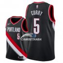 Camisetas NBA de Seth Curry Portland Trail Blazers Negro Icon 17/18