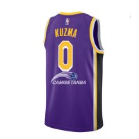 Camisetas NBA de Kyle Kuzma Los Angeles Lakers Púrpura Statement 18/19
