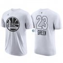 Camisetas NBA de Manga Corta Draymond Green All Star 2018 Blanco
