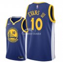 Camisetas NBA de Jacob Evans III Golden State Warriors Azul Icon 2018