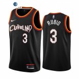 Camisetas NBA de Cleveland Cavaliers Ricky Rubio Nike Negro Ciudad 2021