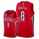 Camisetas NBA de Jahlil Okafor New Orleans Pelicans Rojo Statement 2018
