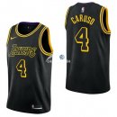 Camisetas NBA de Alex Caruso Los Angeles Lakers Nike Negro Ciudad 17/18