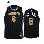 Camisetas NBA Ninos Memphis Grizzlies Ziaire Williams Negro Ciudad 2021