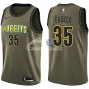 Camisetas NBA Salute To Servicio Denver Nuggets Kenneth Faried Nike Ejercito Verde 2018