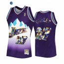 Camisetas NBA Utah Jazz NO.27 Rudy Gobert 75th Purpura Hardwood Classics 2022-23