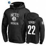 Sudaderas Con Capucha NBA Brooklyn Nets NO.22 Caris LeVert Negro 2022