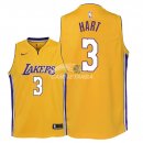 Camisetas de NBA Ninos Los Angeles Lakers Josh Hart Amarillo Icon 2018
