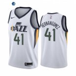 Camisetas NBA Nike Utah Jazz NO.41 Juan Hernangomez Blanco Association 2022