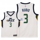 Camisetas de NBA Ninos Utah Jazz Ricky Rubio Blanco Association 2018