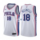 Camisetas NBA de Marco Belinelli Philadelphia 76ers Blanco Association 17/18
